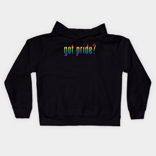 got pride rainbow Kids Hoodie